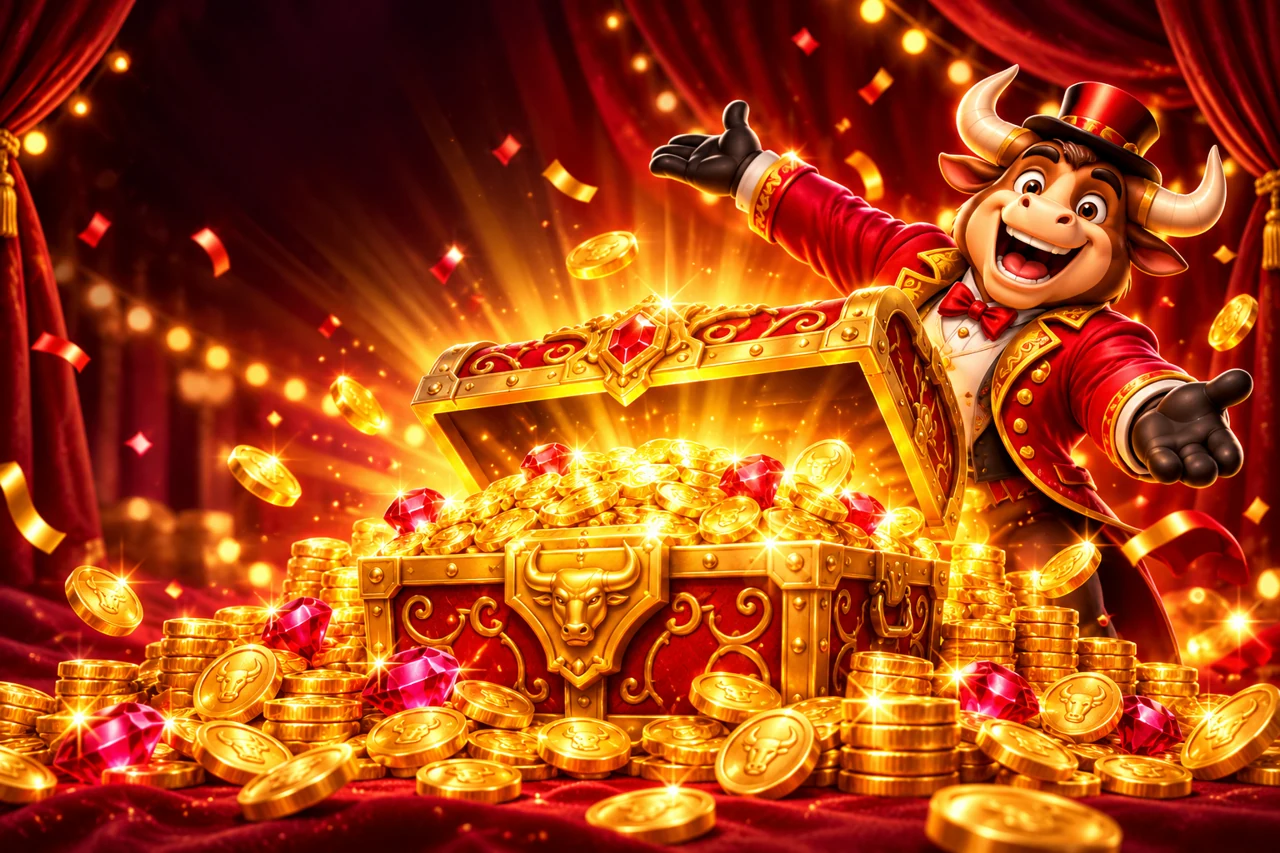 A colourful Carnival treasure chest